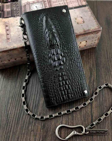 Men Crocodile Wallet 